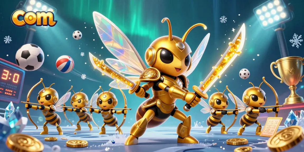 Engage with com's immersive casino experience featuring vibrant 3D illustrations.