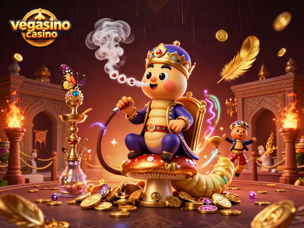 Experience the exhilarating games at vegasino casino with dynamic, vibrant 3D illustration depicting poker-inspired fun.